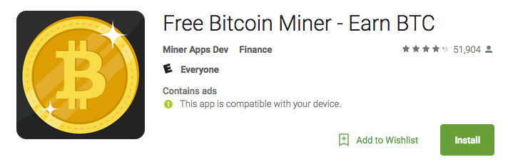 Scam Alert Free Bitco!   in Miner App For Android By Miner Apps Dev - 